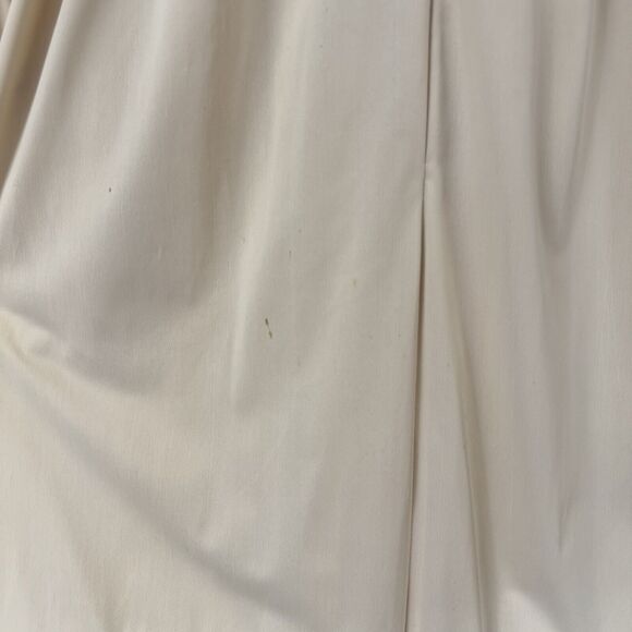 Vanity Fair Vintage Nightgown Boho Fairy Hippie Beige Crochet Trim Maxi Dress 10 - Picture 6 of 16